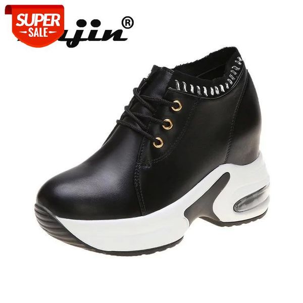 fujin leather women sneakers platform chunky shoes wedge increased heel breathable comfortable lace up women shoes vulcanized #t62i
fujin leather women sneakers platform chunky shoes wedge increased heel breathable comfortable lace up women shoes vulcanized #t62i
