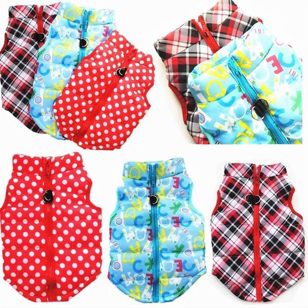 dog apparel casual plaid winter pet clothes zipper coat jacket keep warm soft dogs costume vest chihuahua
dog apparel casual plaid winter pet clothes zipper coat jacket keep warm soft dogs costume vest chihuahua