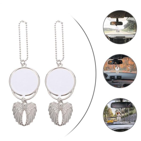 interior decorations 2pcs angel wing blank pendant car hanging ornaments automobile home decoration
interior decorations 2pcs angel wing blank pendant car hanging ornaments automobile home decoration