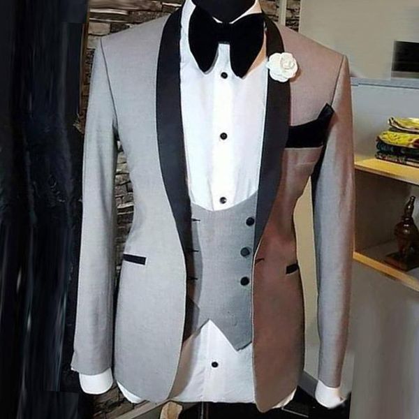 style groomsmen light grey groom tuxedos shawl black lapel men suits wedding/prom/dinner man ( jacket+pants+vest) men's & blazers, White;black
style groomsmen light grey groom tuxedos shawl black lapel men suits wedding/prom/dinner man ( jacket+pants+vest) men's & blazers, White;black