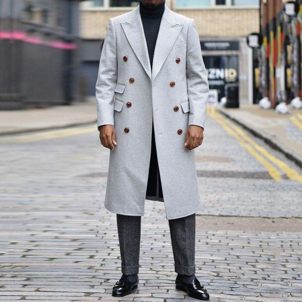 men's wool & blends mens jackets overcoat autumn winter fashion long woolen jacket coat men casual trenchs male clothes outerwear, Black
men's wool & blends mens jackets overcoat autumn winter fashion long woolen jacket coat men casual trenchs male clothes outerwear, Black