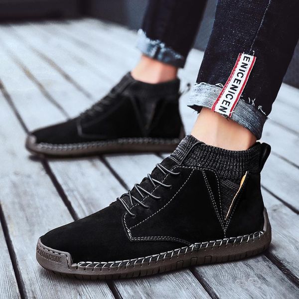 boots casual tenis sneaker coturno man black genuine leisure work winter mens home de flat botas men causal sport shoe
boots casual tenis sneaker coturno man black genuine leisure work winter mens home de flat botas men causal sport shoe