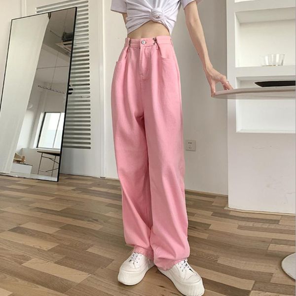 women's jeans loose street girl women high waist y2k pants european american color fashion slim retro wide leg mujer pantalon pour femm, Blue
women's jeans loose street girl women high waist y2k pants european american color fashion slim retro wide leg mujer pantalon pour femm, Blue