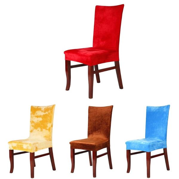 chair covers 1pc removable cover for dining room stretch soft velvet elastic protector el wedding seat decoration
chair covers 1pc removable cover for dining room stretch soft velvet elastic protector el wedding seat decoration