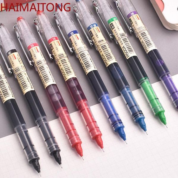 gel pens 6/7pcs/set 0.5mm roller pen black/red/blue color ink straight liquid rollerball for school office stationery kawaii
gel pens 6/7pcs/set 0.5mm roller pen black/red/blue color ink straight liquid rollerball for school office stationery kawaii