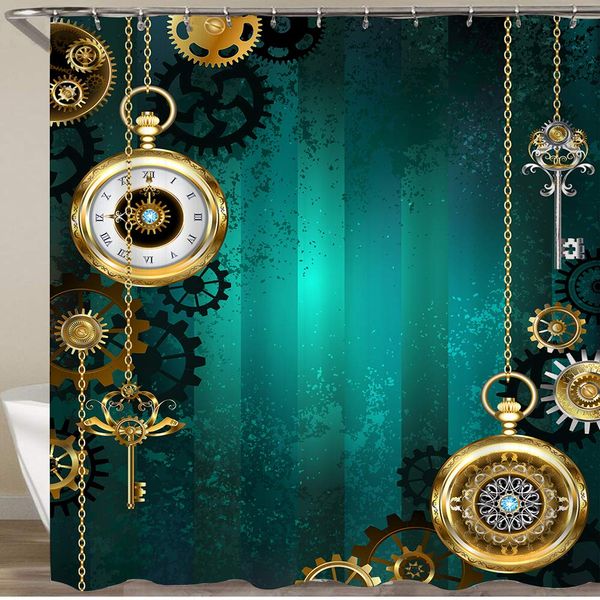 shower curtain set with 12 hooks,industrial antique items watches keys and chains with steampunk influences
shower curtain set with 12 hooks,industrial antique items watches keys and chains with steampunk influences