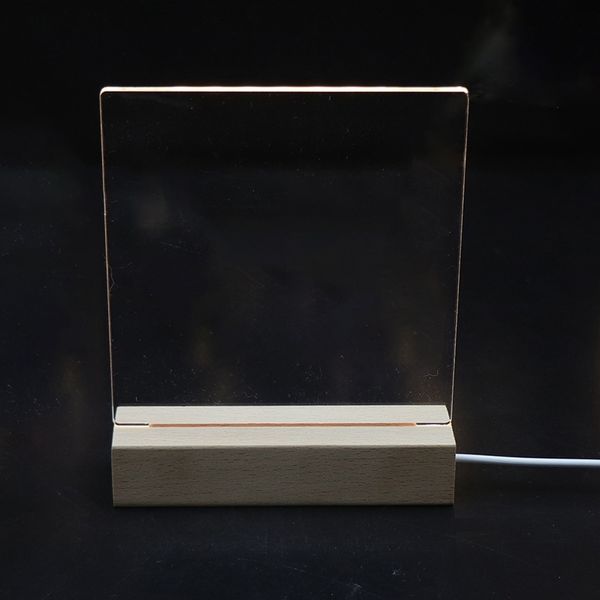 diy carving creative painting beech led night light 3d campus group building gift lamp bedside ornaments