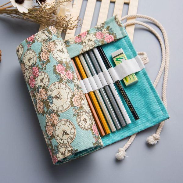 36/48/72 holes creative school pencil case canvas roll organizer penalty bag holder pouch supplies stationery gift bags
36/48/72 holes creative school pencil case canvas roll organizer penalty bag holder pouch supplies stationery gift bags