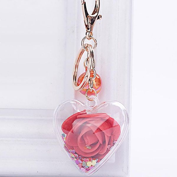 keychains sequins heart rose keychain for women girl flower pendant transparent quicksand round fashionable cute chain rope accessories, Silver
keychains sequins heart rose keychain for women girl flower pendant transparent quicksand round fashionable cute chain rope accessories, Silver