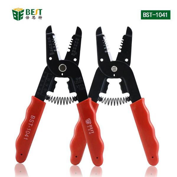 bst-1041 cable wire stripper cutter crimper automatic multifunctional terminal crimping plier tools cell phone repairing
bst-1041 cable wire stripper cutter crimper automatic multifunctional terminal crimping plier tools cell phone repairing