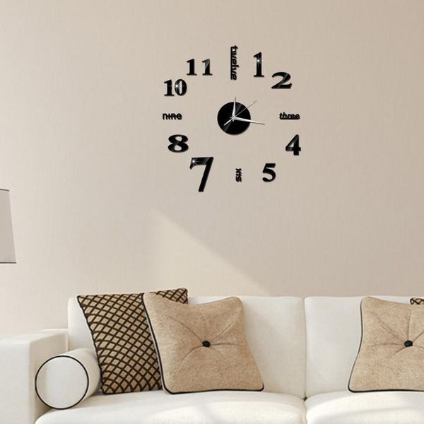 wall clocks chinese and english digital mirror pasted clock diy creative
wall clocks chinese and english digital mirror pasted clock diy creative