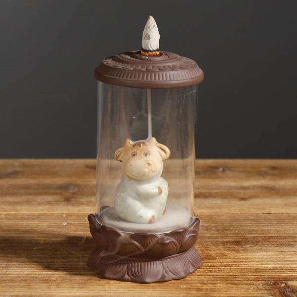 fragrance lamps hourglass animal backflow incense holder glass smoke waterfall burner purple furnace home decor
fragrance lamps hourglass animal backflow incense holder glass smoke waterfall burner purple furnace home decor