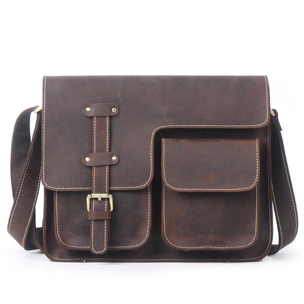 vintage natural cow leather men's travel bags briefcase 12" lapcrazy horse messenger crossbody bag for men briefcases
vintage natural cow leather men's travel bags briefcase 12" lapcrazy horse messenger crossbody bag for men briefcases