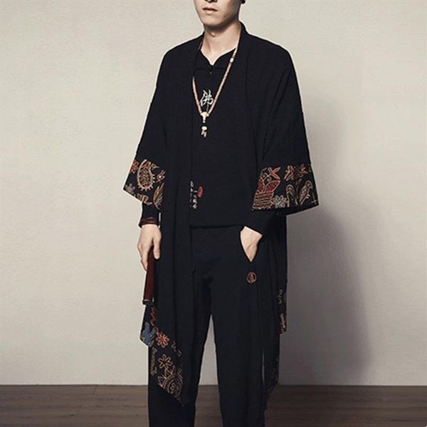 ethnic clothing japanese men's kimono haori yukata cardigan samurai costume traditional, Red
ethnic clothing japanese men's kimono haori yukata cardigan samurai costume traditional, Red
