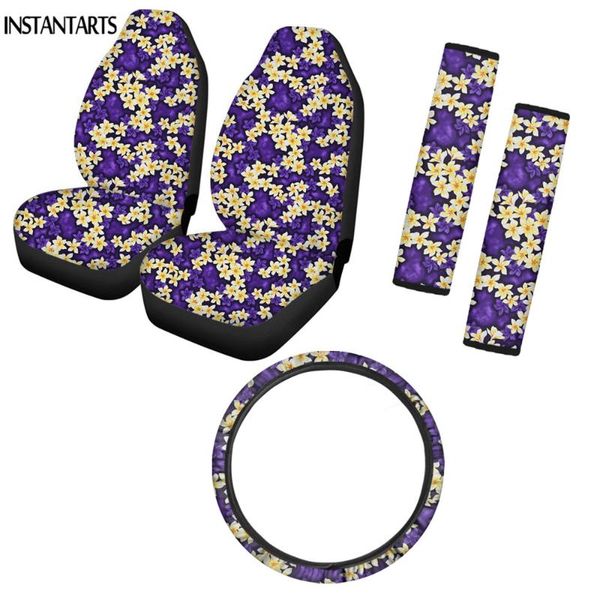 car seat covers instantarts plumeria flowers printing heavy-duty fashion steering wheel protector automotive belt pads 5pcs
car seat covers instantarts plumeria flowers printing heavy-duty fashion steering wheel protector automotive belt pads 5pcs