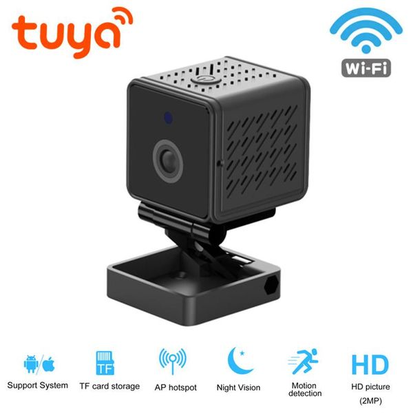 mini cameras 1080p ip camera tuya smart automatic tracking home security indoor surveillance with wifi wireless cam baby monitor
mini cameras 1080p ip camera tuya smart automatic tracking home security indoor surveillance with wifi wireless cam baby monitor