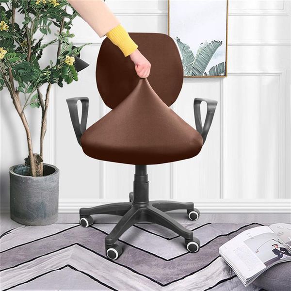 chair covers 1set office computer polyester split armchair seat cover anti dust universal solid
chair covers 1set office computer polyester split armchair seat cover anti dust universal solid