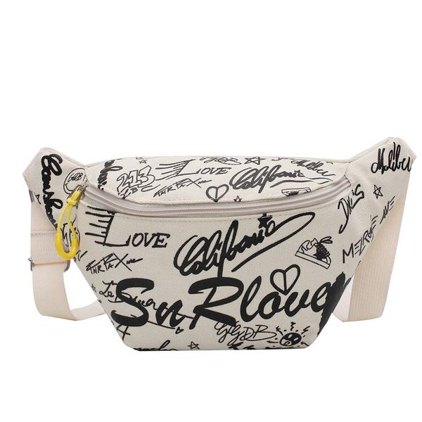military equipment for graffiti canvas bag women 2021 summer chest funny waist packs female travel bags letter design purses
military equipment for graffiti canvas bag women 2021 summer chest funny waist packs female travel bags letter design purses