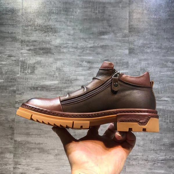 dress shoes owen seak martin genuine high-quality leather boots ankle raise casual high-street trainers rents up to winter shoes l2hg, Black
dress shoes owen seak martin genuine high-quality leather boots ankle raise casual high-street trainers rents up to winter shoes l2hg, Black