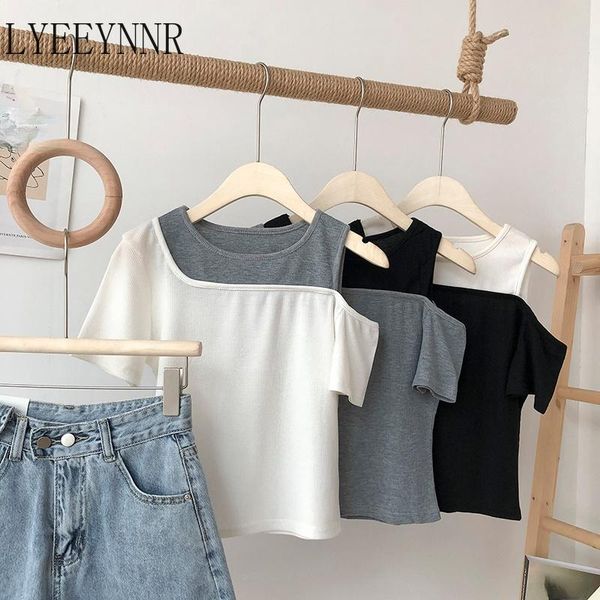woman tshirt 2021 summer korean-style fashion off-shoulder short-sleeved round collar t-shirt ladies tee 829 women's, White
woman tshirt 2021 summer korean-style fashion off-shoulder short-sleeved round collar t-shirt ladies tee 829 women's, White