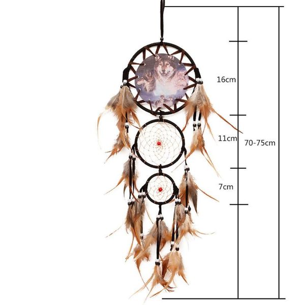 tapestries brown large hoop handmade wall decoration with feathers hanging dreamcatcher durable and practical to use
tapestries brown large hoop handmade wall decoration with feathers hanging dreamcatcher durable and practical to use