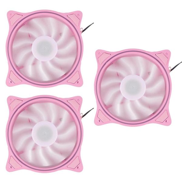 pin 120mm cool fan pc fans 3 aperture interntl external pink led large air volume silent for cooling pack & coolings
pin 120mm cool fan pc fans 3 aperture interntl external pink led large air volume silent for cooling pack & coolings