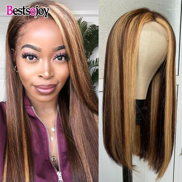 highlight bob wigs 13x4 hd lace frontal wig 4/27 straight pre plucked human hair for black women 4x4 closure1, Black;brown
highlight bob wigs 13x4 hd lace frontal wig 4/27 straight pre plucked human hair for black women 4x4 closure1, Black;brown