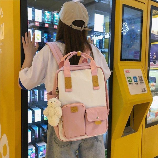 backpack women for teenage girls 2021 summer fashion nylon female casual school students shoulder bags sweet travel backpacks
backpack women for teenage girls 2021 summer fashion nylon female casual school students shoulder bags sweet travel backpacks