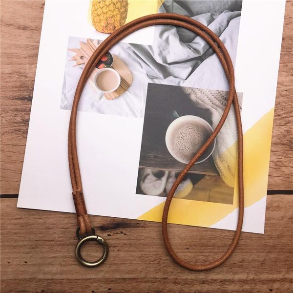 cell phone straps & charms cowhide genuine leather lanyard neck strap for mobile bag key work card holder keys keychain
cell phone straps & charms cowhide genuine leather lanyard neck strap for mobile bag key work card holder keys keychain