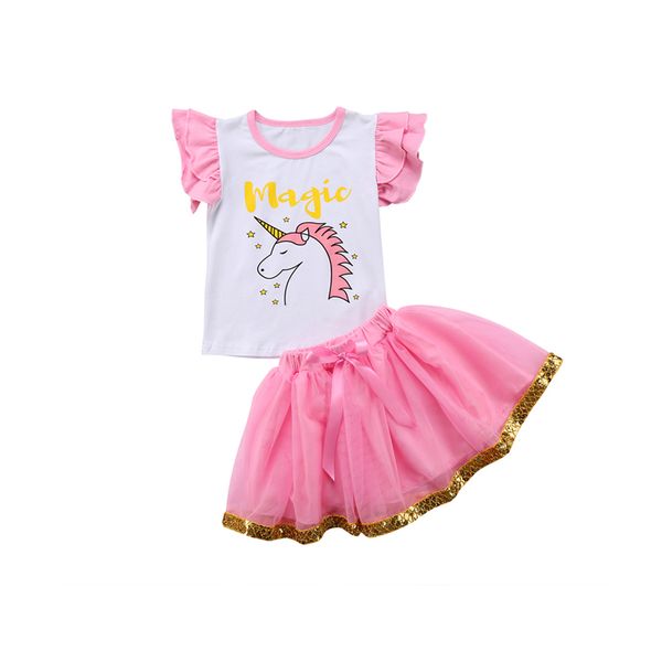 2021 2pcs cute fashion lovely newborn baby girl short petal sleeve o-neck pullover letter cartoon print shirt bow lace skirt, White
2021 2pcs cute fashion lovely newborn baby girl short petal sleeve o-neck pullover letter cartoon print shirt bow lace skirt, White