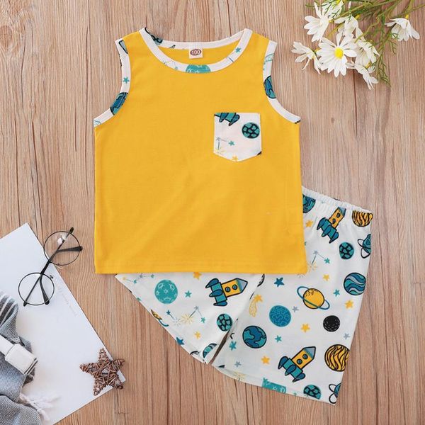 clothing sets 2021 summer style children casual sleeveless o neck small pockets print cartoon planet shorts 2pcs child clothes, White
clothing sets 2021 summer style children casual sleeveless o neck small pockets print cartoon planet shorts 2pcs child clothes, White