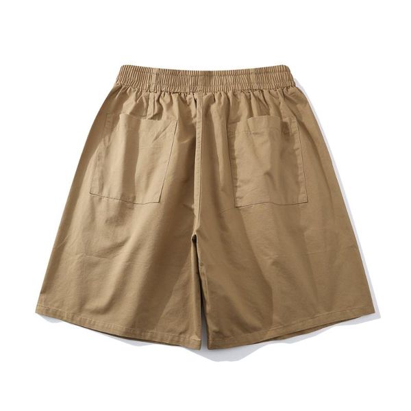 men's shorts patchwork fold pleated mens summer elastic waist knee-length casual loose half pants men, White;black
men's shorts patchwork fold pleated mens summer elastic waist knee-length casual loose half pants men, White;black