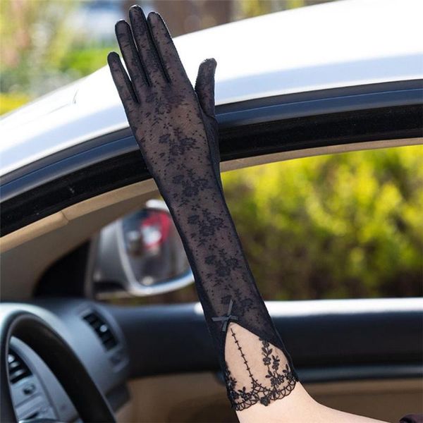 five fingers gloves fashion women spring mitten summer ladies lace outdoor touch screen sunscreen, Blue;gray
five fingers gloves fashion women spring mitten summer ladies lace outdoor touch screen sunscreen, Blue;gray