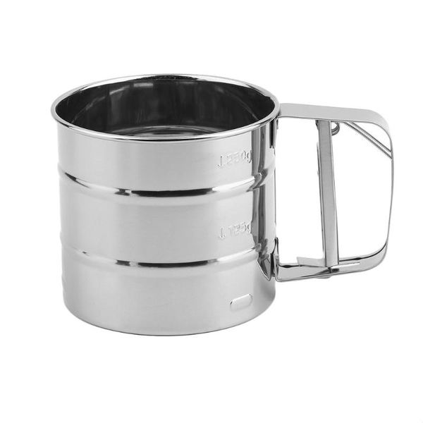 baking & pastry tools handheld cake tool stainless steel mechanical icing sugar shaker sieve cup mesh powder flour accessory
baking & pastry tools handheld cake tool stainless steel mechanical icing sugar shaker sieve cup mesh powder flour accessory