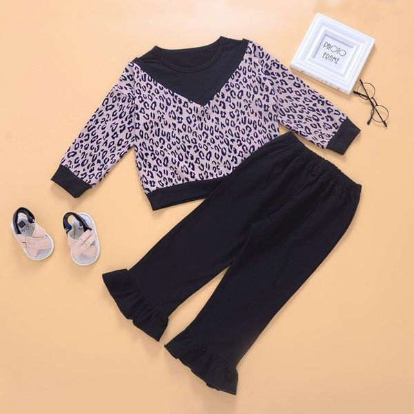 clothing sets children's suit 2021 spring autumn british style female baby leopard pattern cute flared pants 2pce infant, White
clothing sets children's suit 2021 spring autumn british style female baby leopard pattern cute flared pants 2pce infant, White