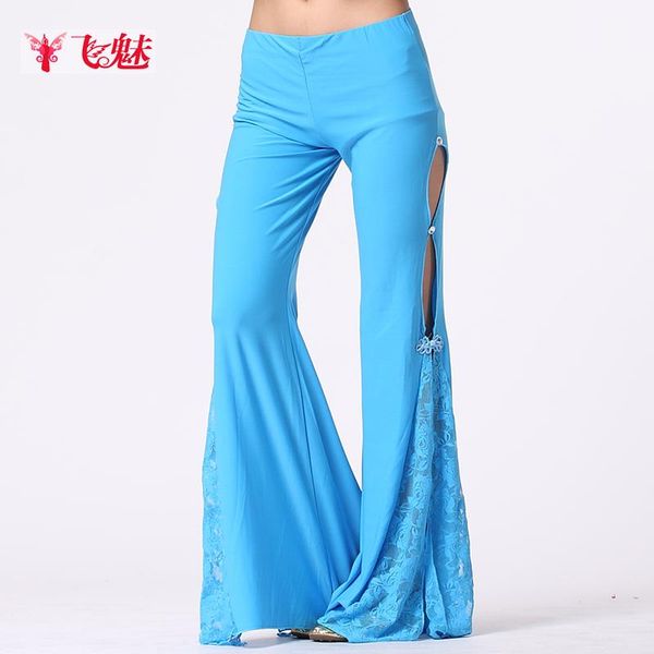 women belly dance costume split ends pants dancing crystal cotton&lace practice trousers /bell bottoms stage wear, Black;red
women belly dance costume split ends pants dancing crystal cotton&lace practice trousers /bell bottoms stage wear, Black;red