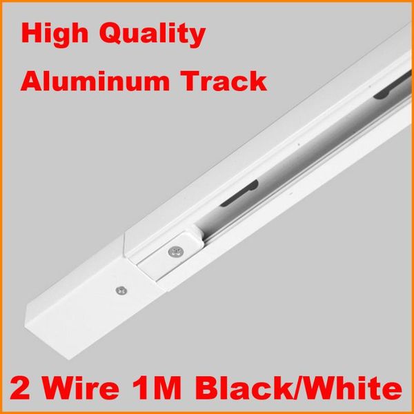 1m 2 wire single circuit aluminium track light rail lighting tracks spot system bar kit 1 meter black white lights
1m 2 wire single circuit aluminium track light rail lighting tracks spot system bar kit 1 meter black white lights