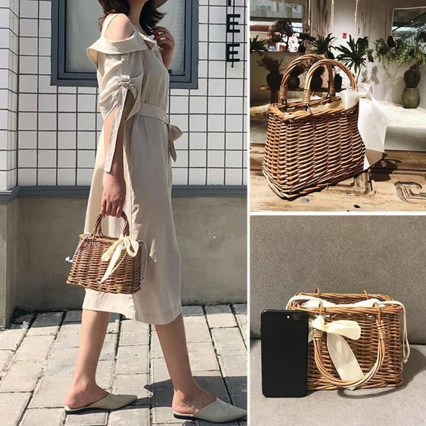 ribbon straw bag summer mini handmade rattan wicker handbag leisure travel hand satchel vacation ladies z3i4 duffel bags
ribbon straw bag summer mini handmade rattan wicker handbag leisure travel hand satchel vacation ladies z3i4 duffel bags