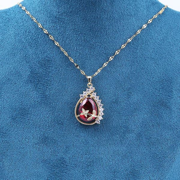 pendant necklaces arrival gold color water drop with flower clavicle chain necklace european style classical jewelry gift for women, Silver
pendant necklaces arrival gold color water drop with flower clavicle chain necklace european style classical jewelry gift for women, Silver