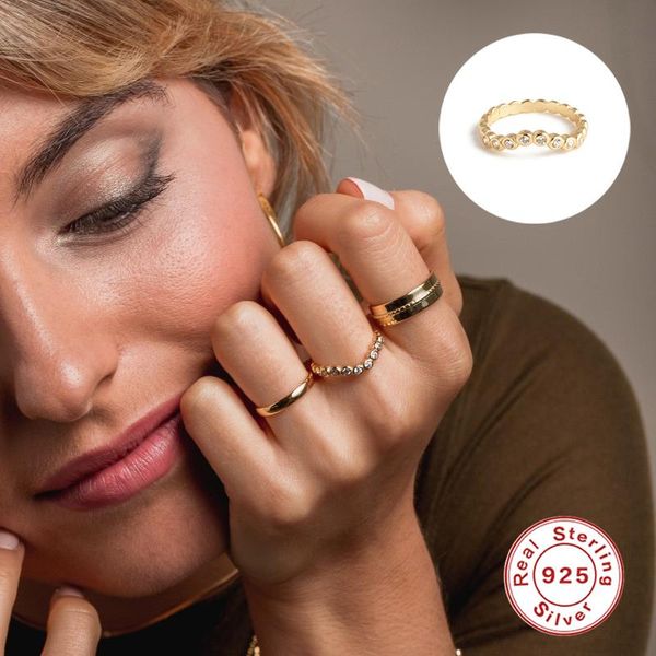 cluster rings boako real 925 sterling silver ring minimalist korean engagement for lovers' women girls finger jewelry gift anillos, Golden;silver
cluster rings boako real 925 sterling silver ring minimalist korean engagement for lovers' women girls finger jewelry gift anillos, Golden;silver