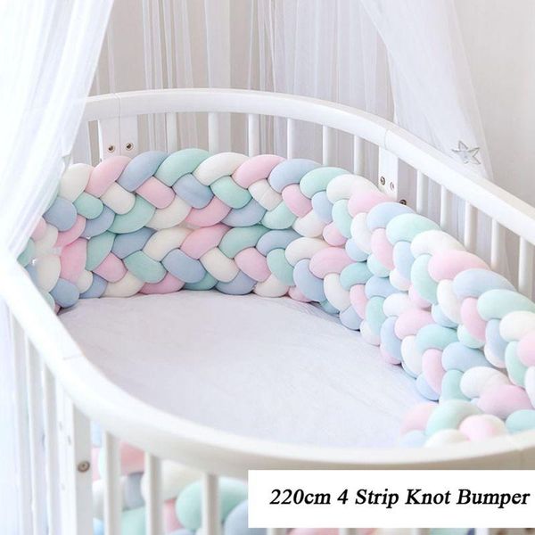220cm length handmade weaving baby braided crib bumpers 4 strip knot bed bumper pillow cushion infant room decor zt20 bedding sets
220cm length handmade weaving baby braided crib bumpers 4 strip knot bed bumper pillow cushion infant room decor zt20 bedding sets