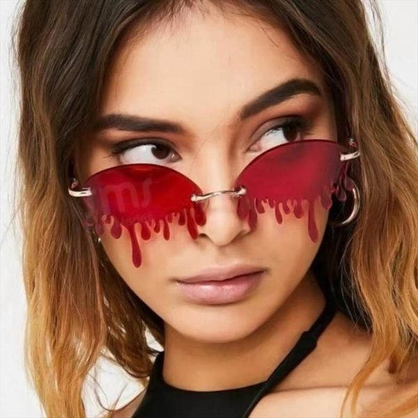 rimless sunglasses women fashion retro vintage frameless tears shape eyewear uv400 gafas de sol, White;black
rimless sunglasses women fashion retro vintage frameless tears shape eyewear uv400 gafas de sol, White;black