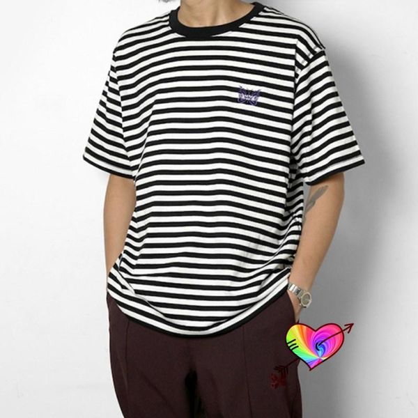 men's t-shirts 2021 needles t shirt men women pocket purple butterfly embroidered logo awge tee stripes short sleeve, White;black
men's t-shirts 2021 needles t shirt men women pocket purple butterfly embroidered logo awge tee stripes short sleeve, White;black