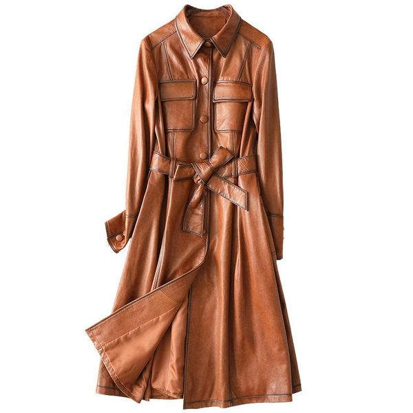 women's leather & faux genuine sheepskin suede coat spring autumn women slim outerwear suit garment lf2065, Black
women's leather & faux genuine sheepskin suede coat spring autumn women slim outerwear suit garment lf2065, Black