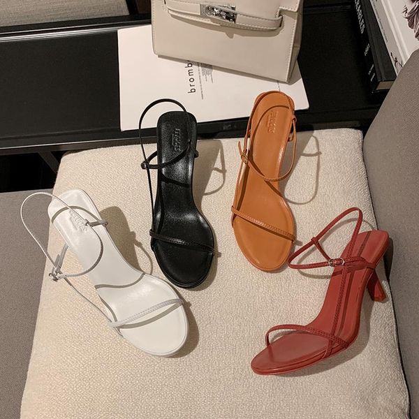 niche network red fairy wind a word with 2021 summer contracted high heel leather fashion sandals women, Black
niche network red fairy wind a word with 2021 summer contracted high heel leather fashion sandals women, Black