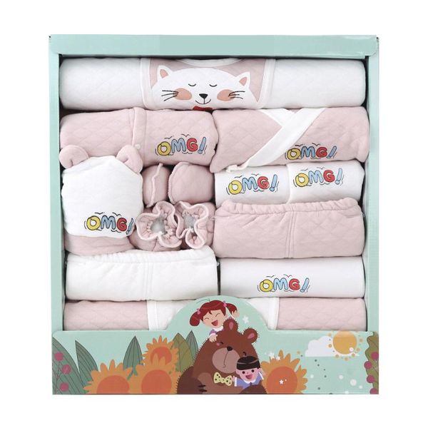 baby sets 18pcs born 100%cotton thicken gift set girl clothes full sleeve boy o-neck clothing, White
baby sets 18pcs born 100%cotton thicken gift set girl clothes full sleeve boy o-neck clothing, White