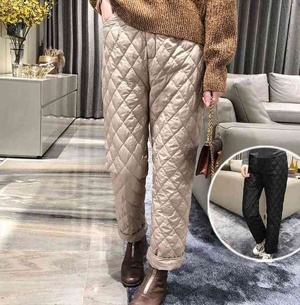 down cotton trousers high womens pant waisted warm waist winter plus size female, Black;white
down cotton trousers high womens pant waisted warm waist winter plus size female, Black;white