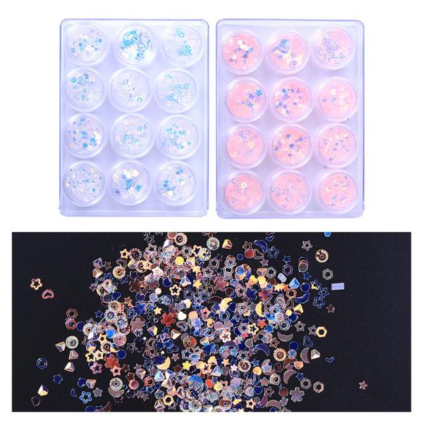 nail glitter enhancement golden onion powder mixed with transparent sequins set eye makeup, Silver;gold
nail glitter enhancement golden onion powder mixed with transparent sequins set eye makeup, Silver;gold