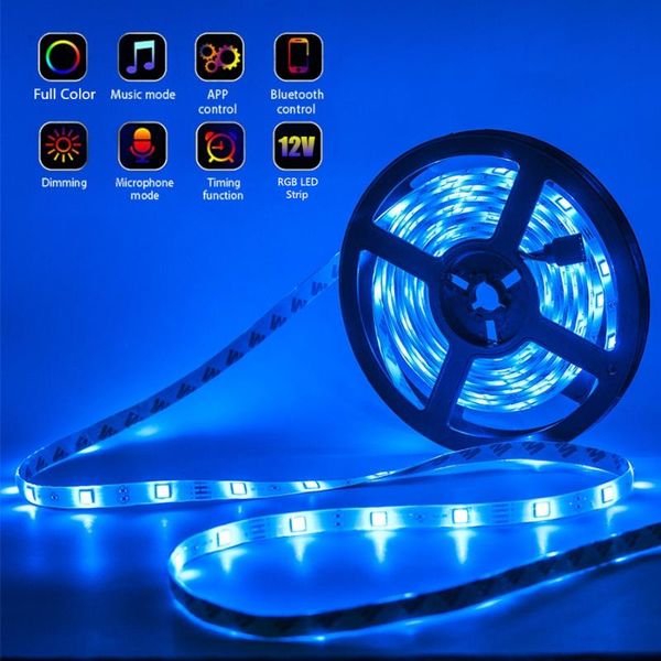 strips led light bluetooth wifi controller flexible rgb decoration backlight lamp night luminous string for bedroom
strips led light bluetooth wifi controller flexible rgb decoration backlight lamp night luminous string for bedroom