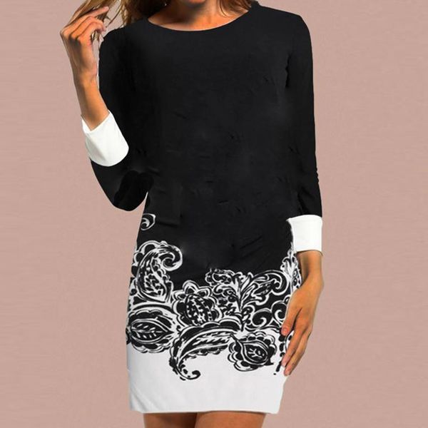 2021autumn women elegant floral print patchwork dress casual long sleeve straight dresses female long sleeve loose vintage vestidos, Black;gray
2021autumn women elegant floral print patchwork dress casual long sleeve straight dresses female long sleeve loose vintage vestidos, Black;gray